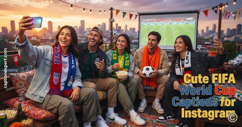 Cute FIFA World Cup Captions for Instagram
