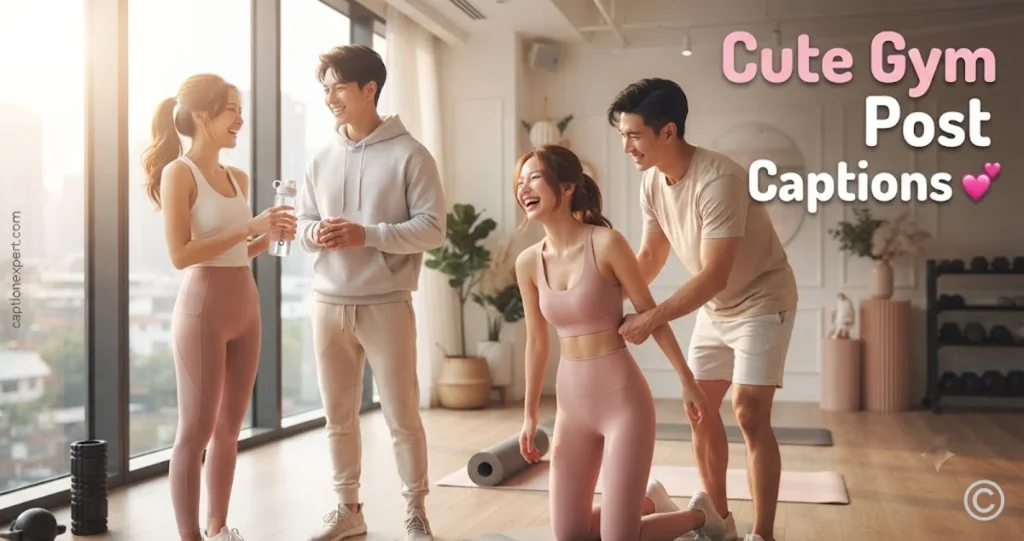  Cute Gym Post Captions