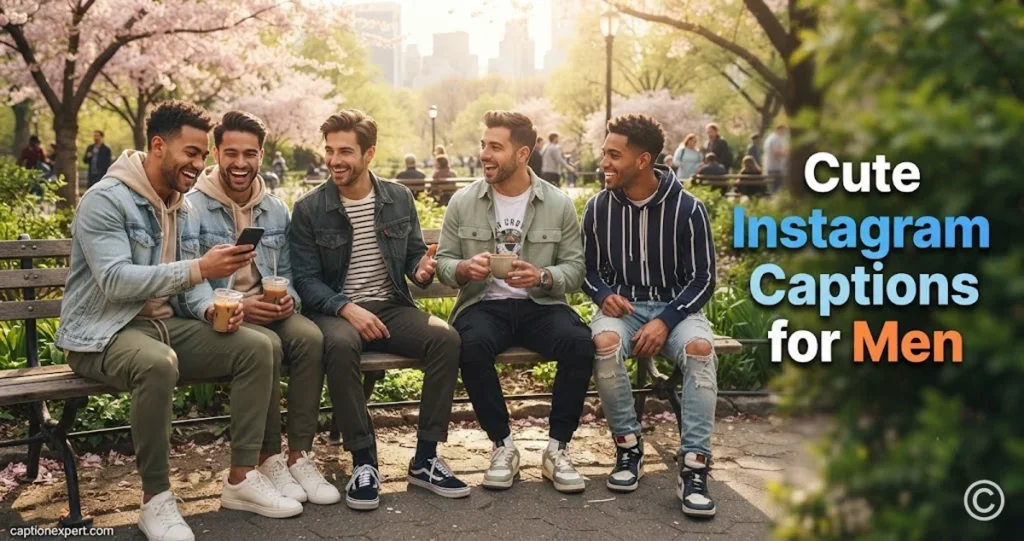 Cute Instagram Captions for Men 
