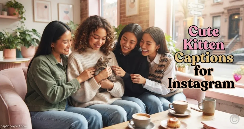  Cute Kitten Captions for Instagram