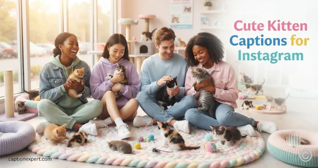 Cute Kitten Captions for Instagram