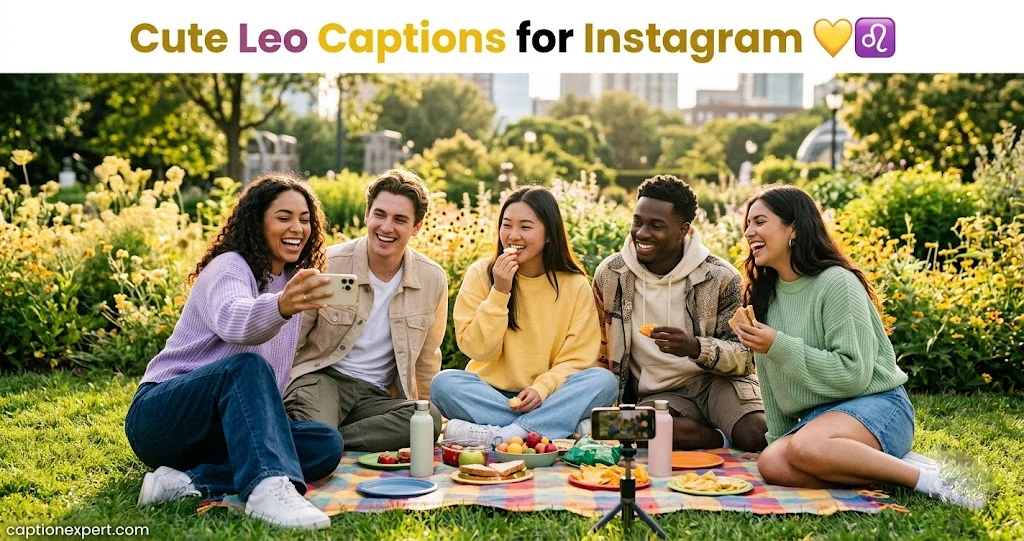 Cute Leo Captions for Instagram