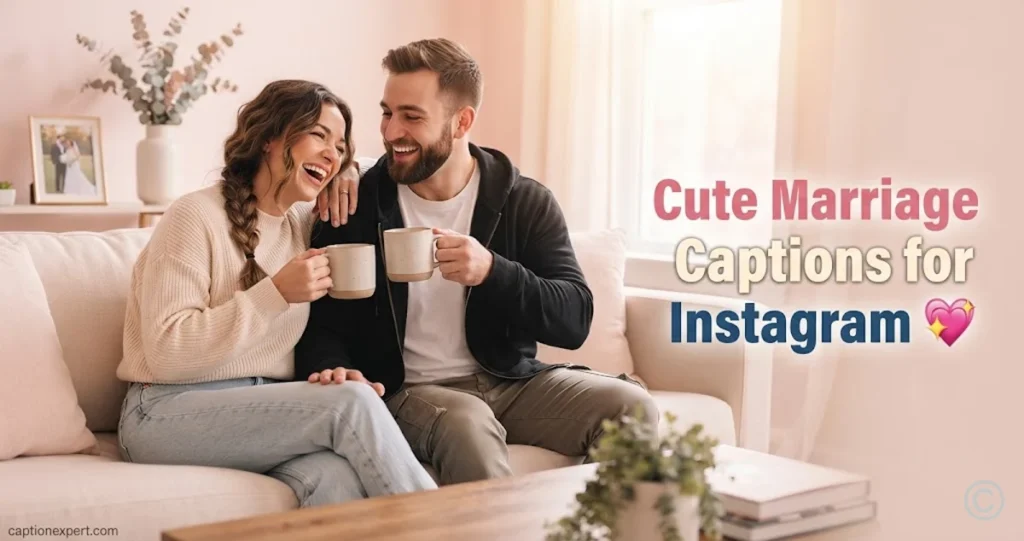 Cute Marriage Captions for Instagram 