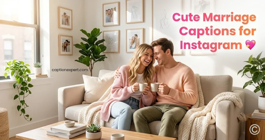 Cute Marriage Captions for Instagram