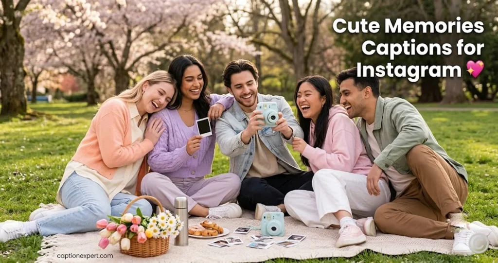 Cute Memories Captions for Instagram