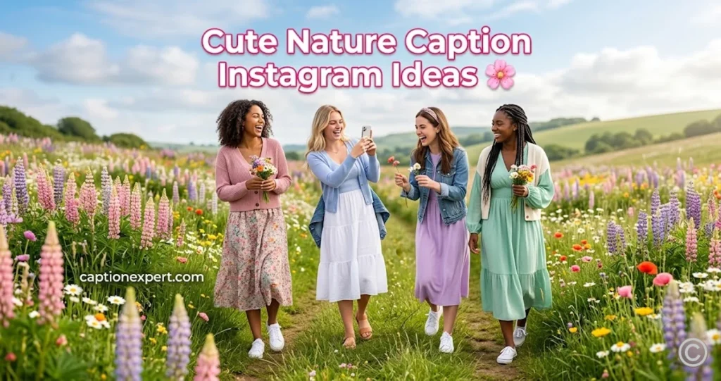 Cute Nature Caption Instagram Ideas 