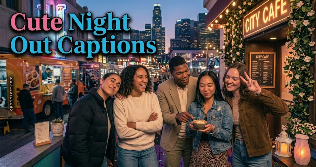 Cute Night Out Captions