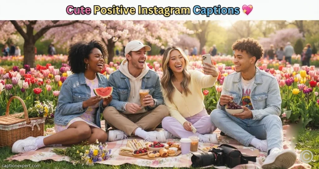 Cute Positive Instagram Captions 