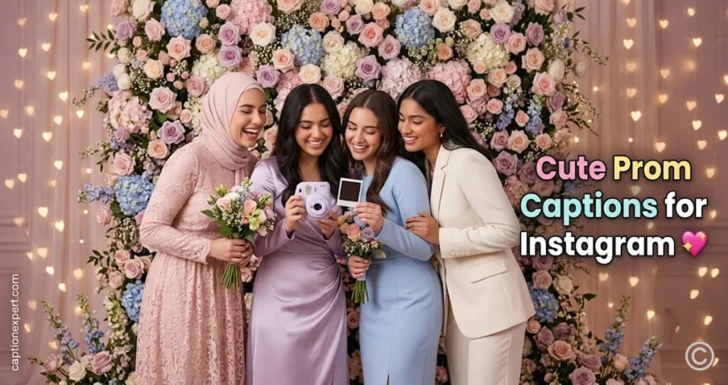 Cute Prom Captions for Instagram