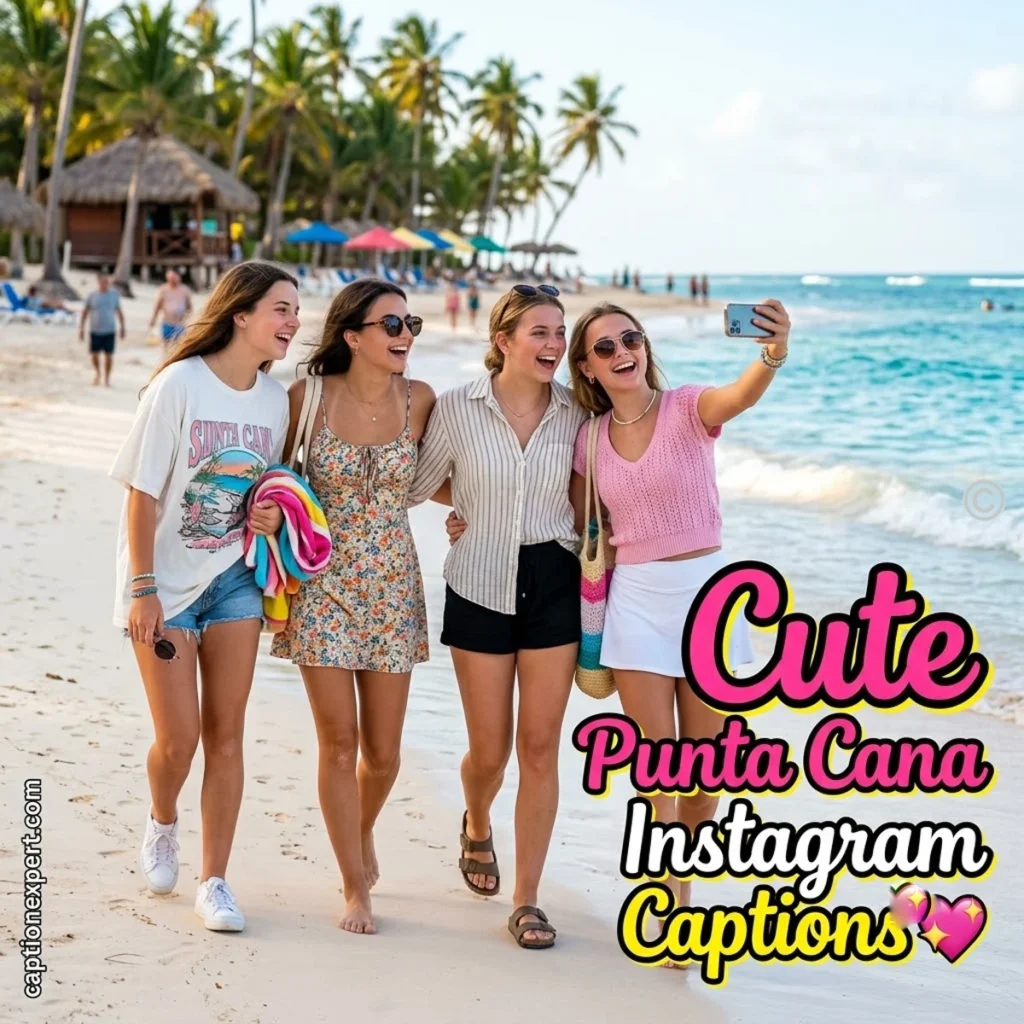Cute Punta Cana Instagram Captions 
