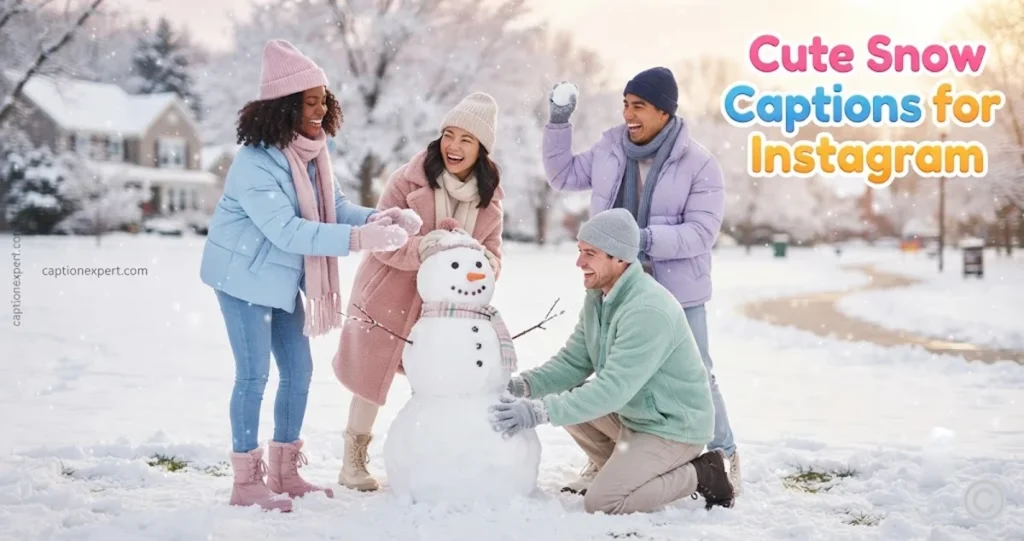Cute Snow Captions for Instagram