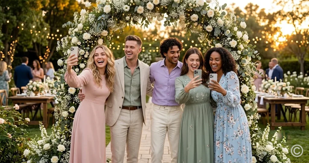 Cute Wedding Captions for Instagram for Guest
