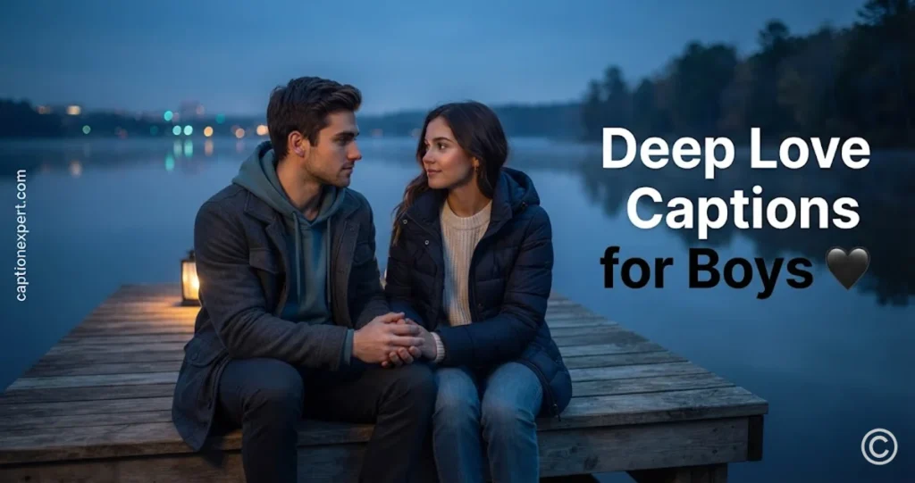 Deep Love Captions for Boys