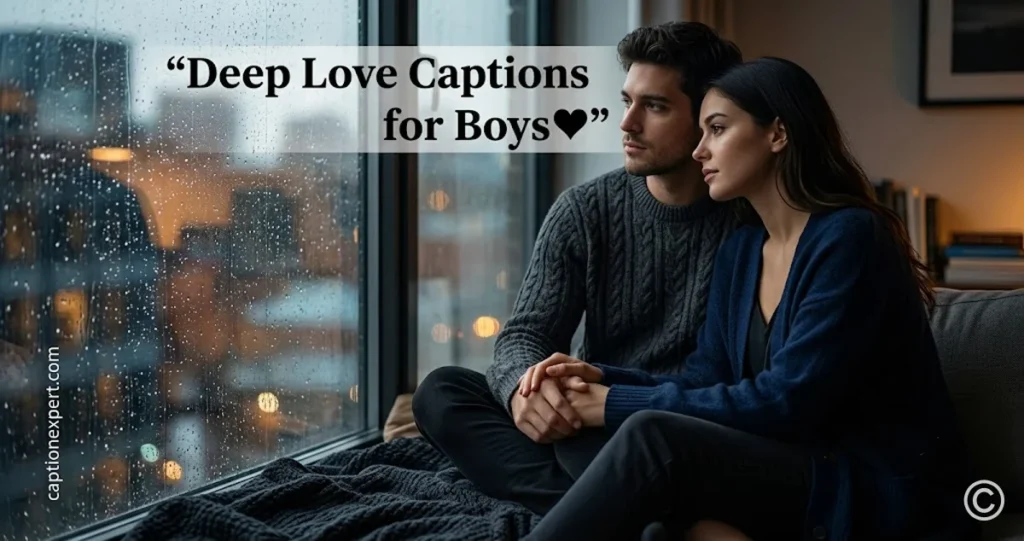 Deep Love Captions for Boys