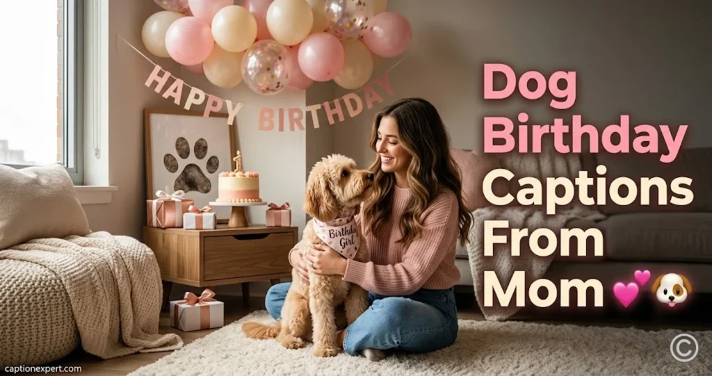 Dog Birthday Captions From Mom