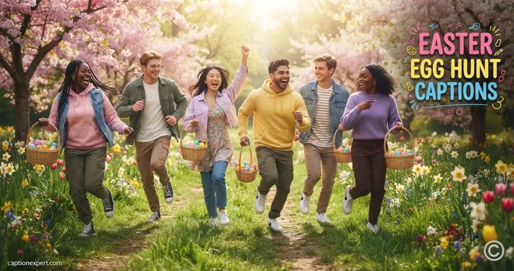 Easter Egg Hunt Captions