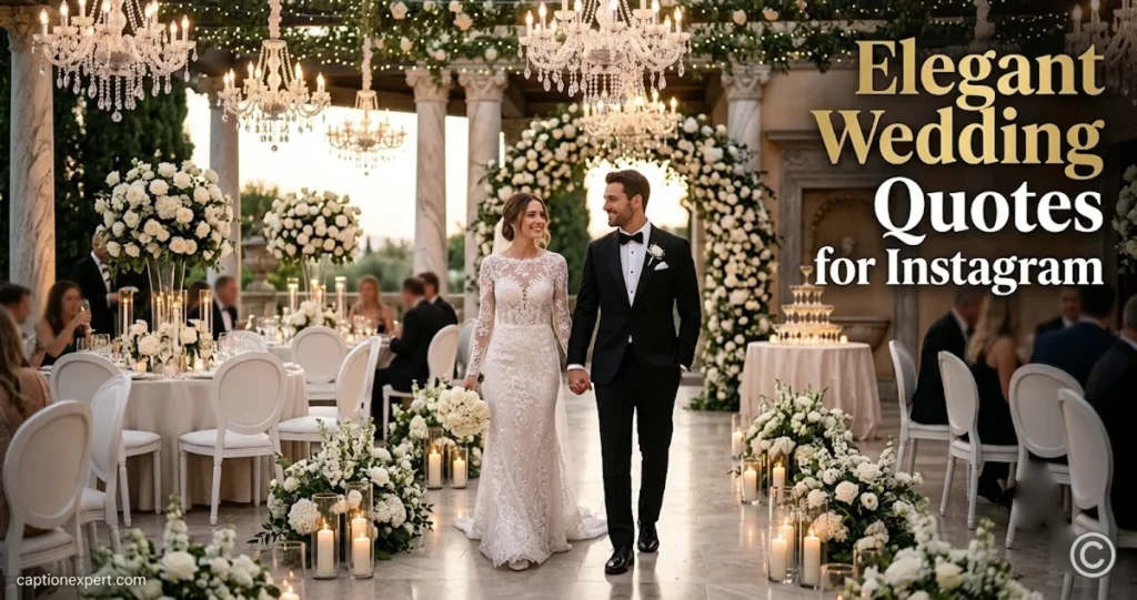 Elegant Wedding Quotes for Instagram