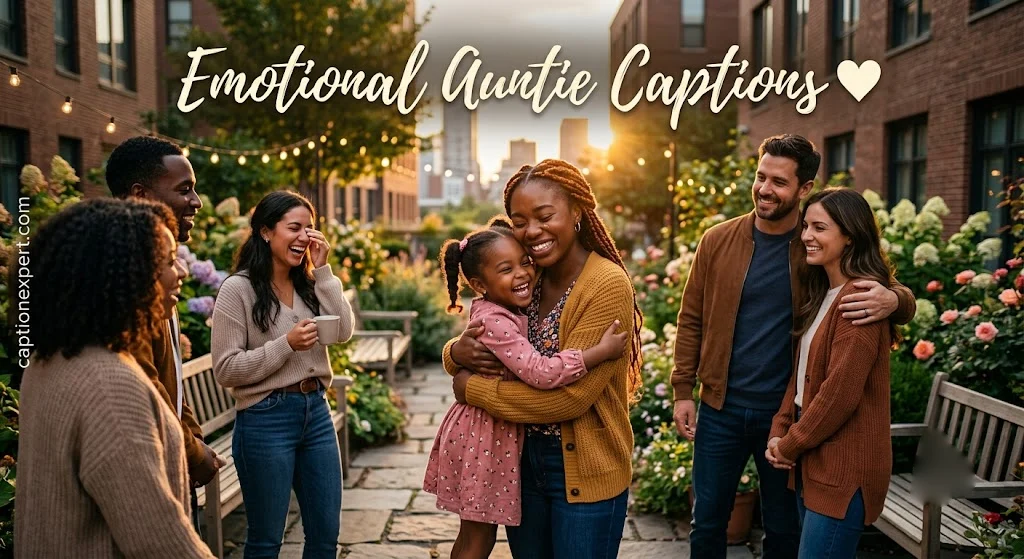 Emotional Auntie Captions