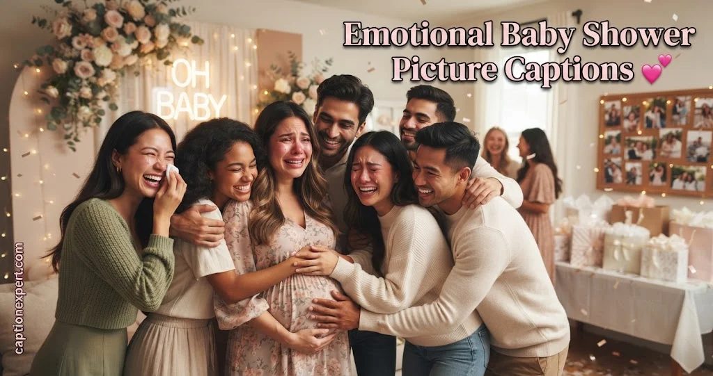  Emotional Baby Shower Picture Captions
