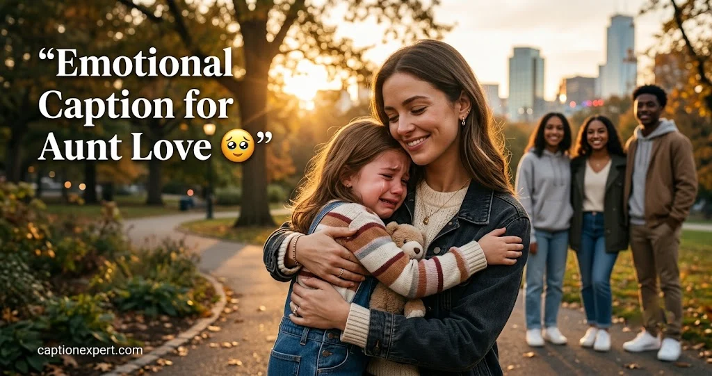 Emotional Caption for Aunt Love 