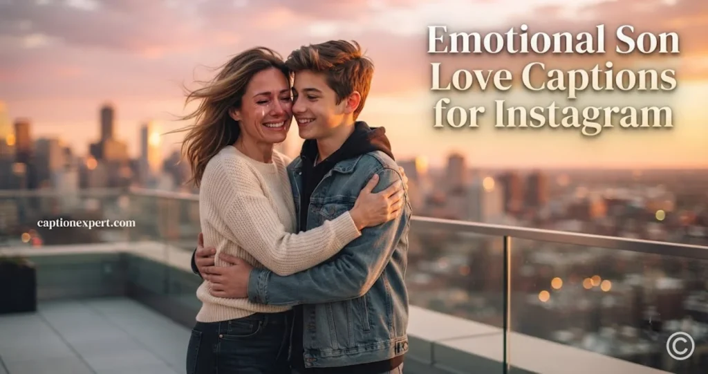 Emotional Son Love Captions