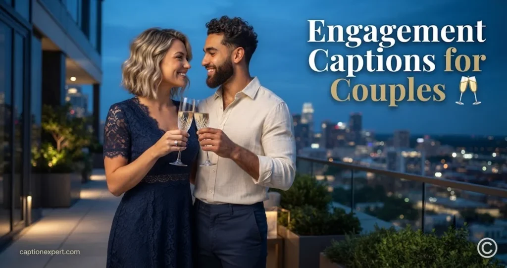 Engagement Captions for Couples 