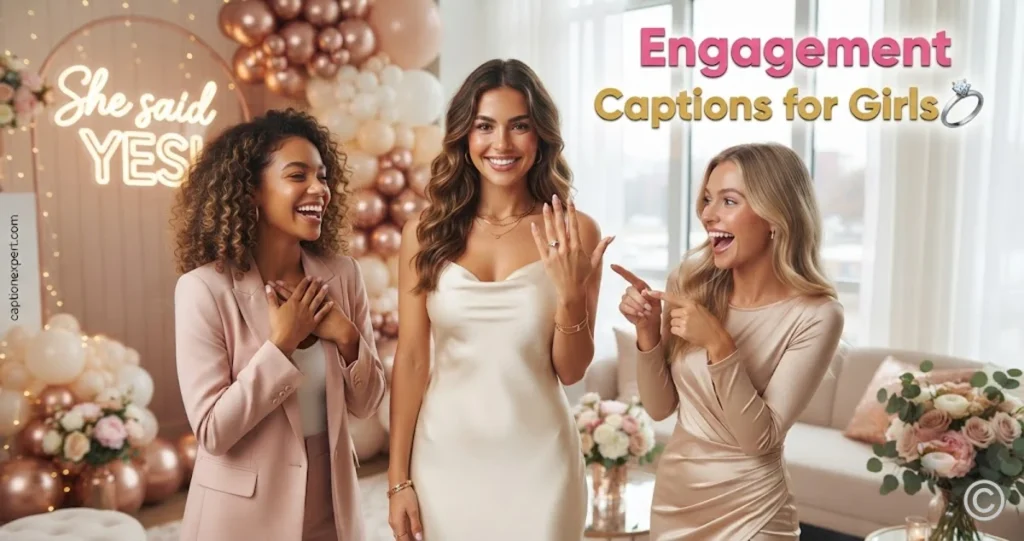 Engagement Captions for Girls