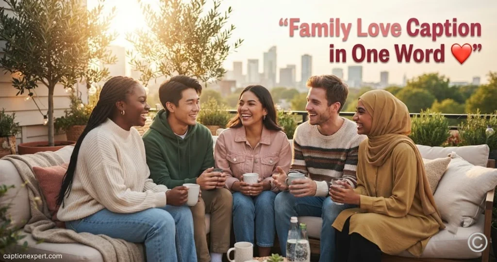 Family Love Caption in One Word
