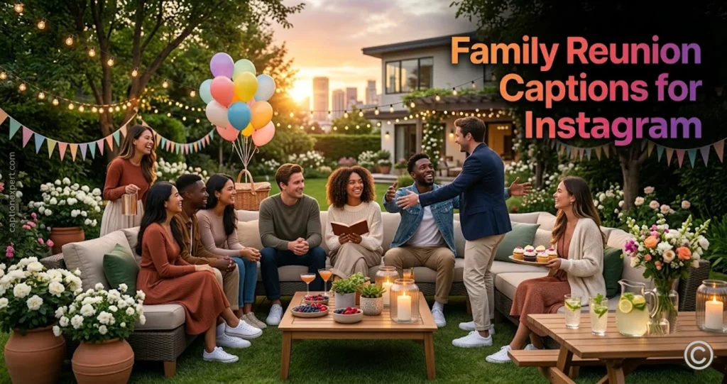 Family Reunion Captions 