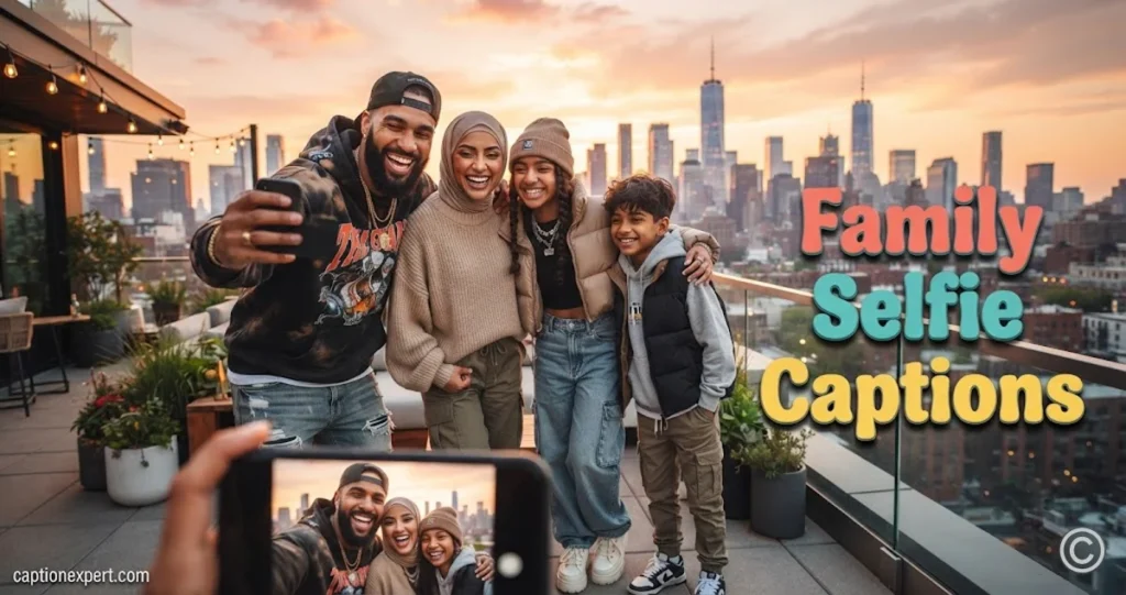 Family Selfie Captions