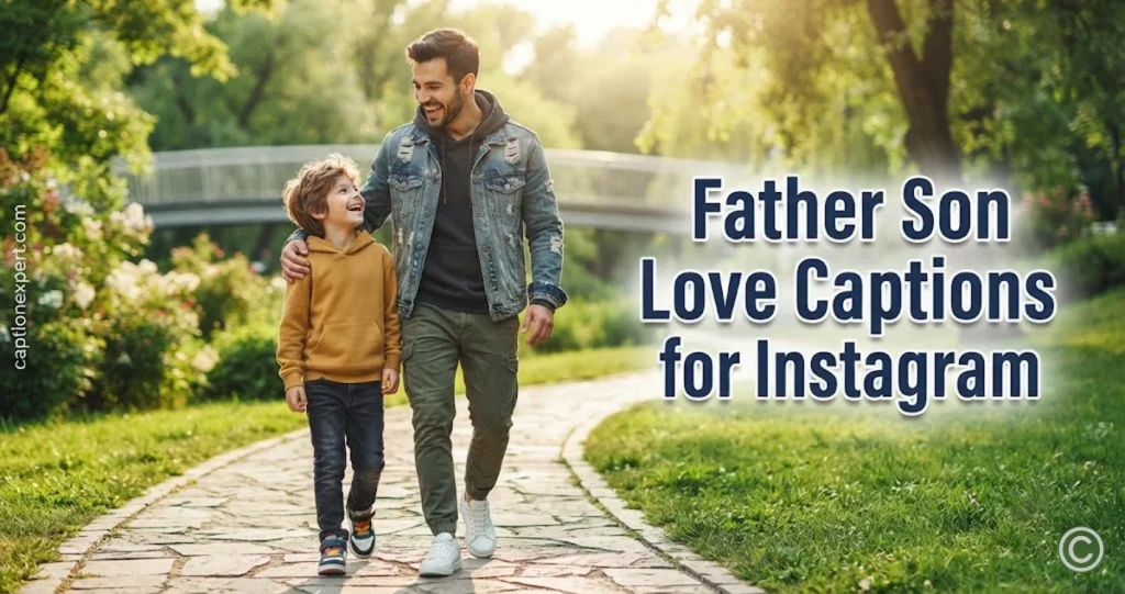 Father Son Love Captions