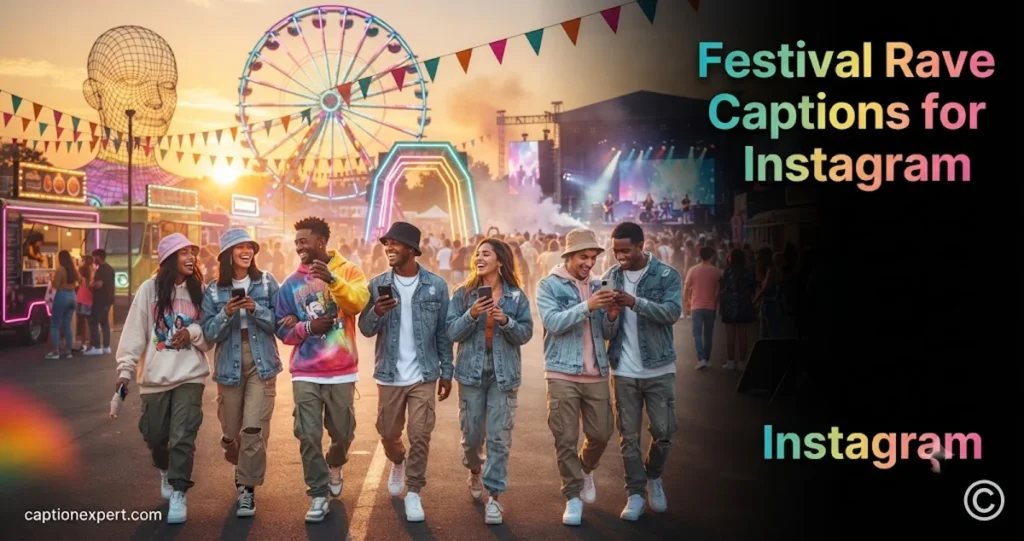 Festival Rave Captions 