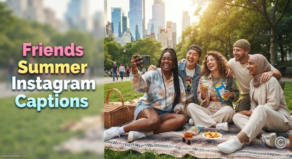 Friends Summer Instagram Captions