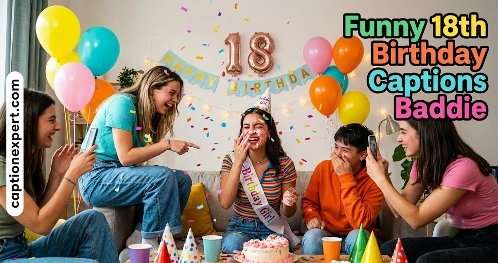  Funny 18th Birthday Captions Baddie 
