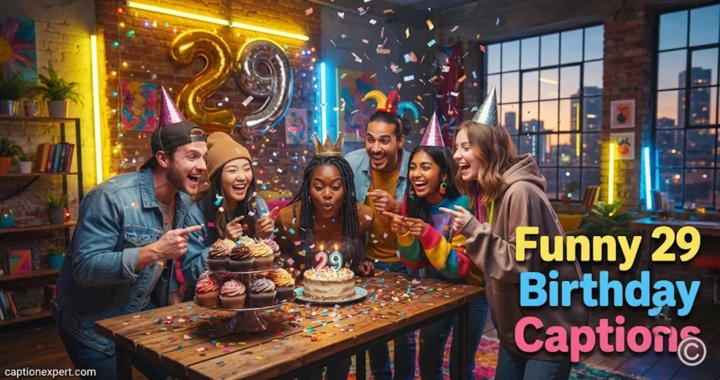 Funny 29 Birthday Captions 