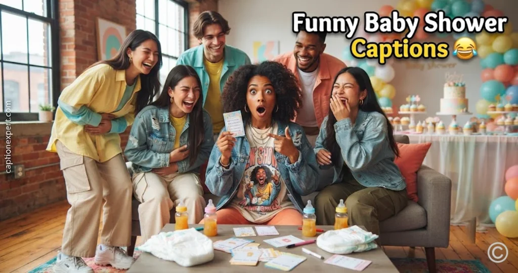 Funny Baby Shower Captions 