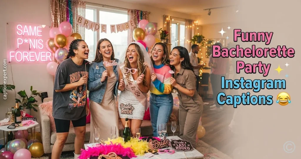 Funny Bachelorette Party Instagram Captions