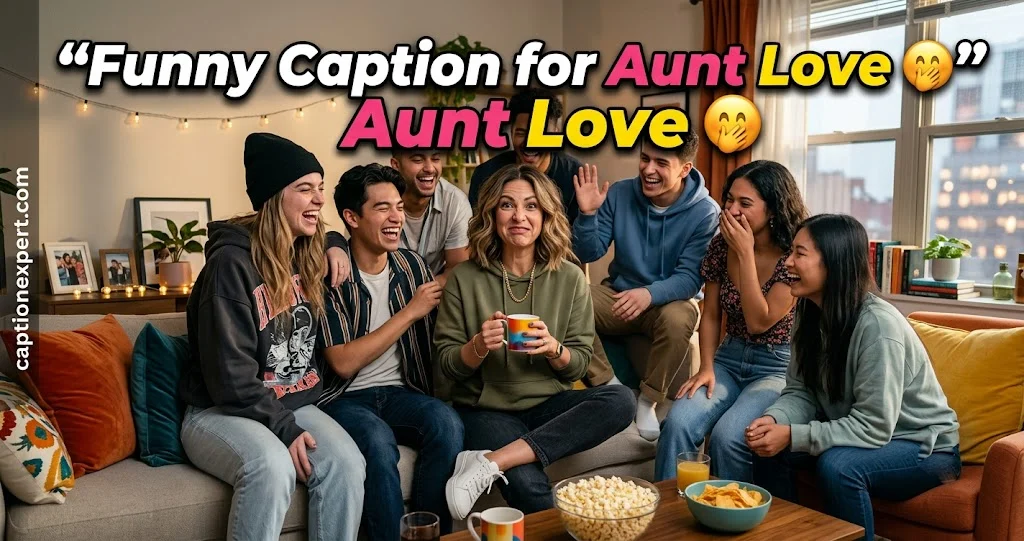 Funny Caption for Aunt Love 