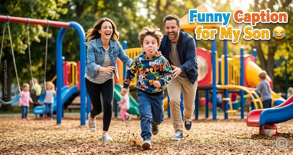 Funny Caption for My Son