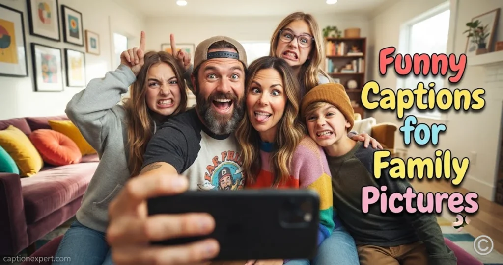 Funny Captions for Family Pictures