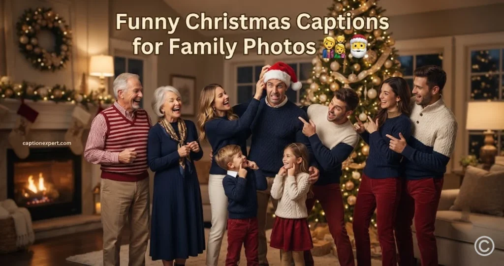 Funny Christmas Captions for Couples