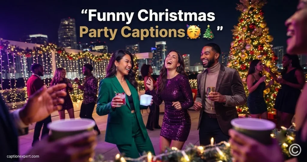 Funny Christmas Party Captions