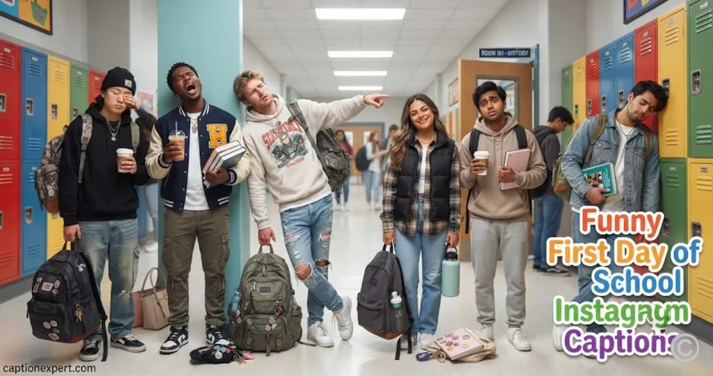 Funny First Day of School Instagram Captions 