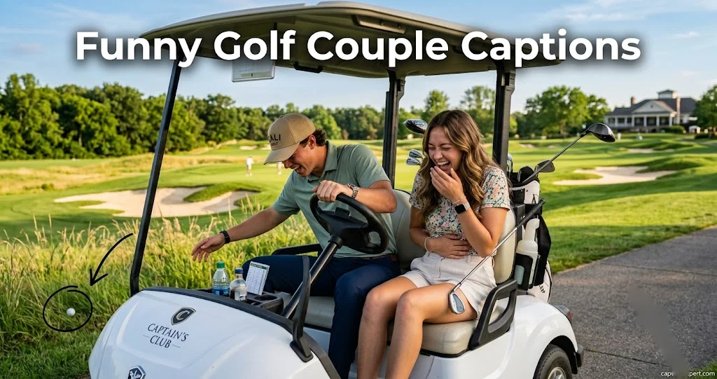  Funny Golf Couple Captions