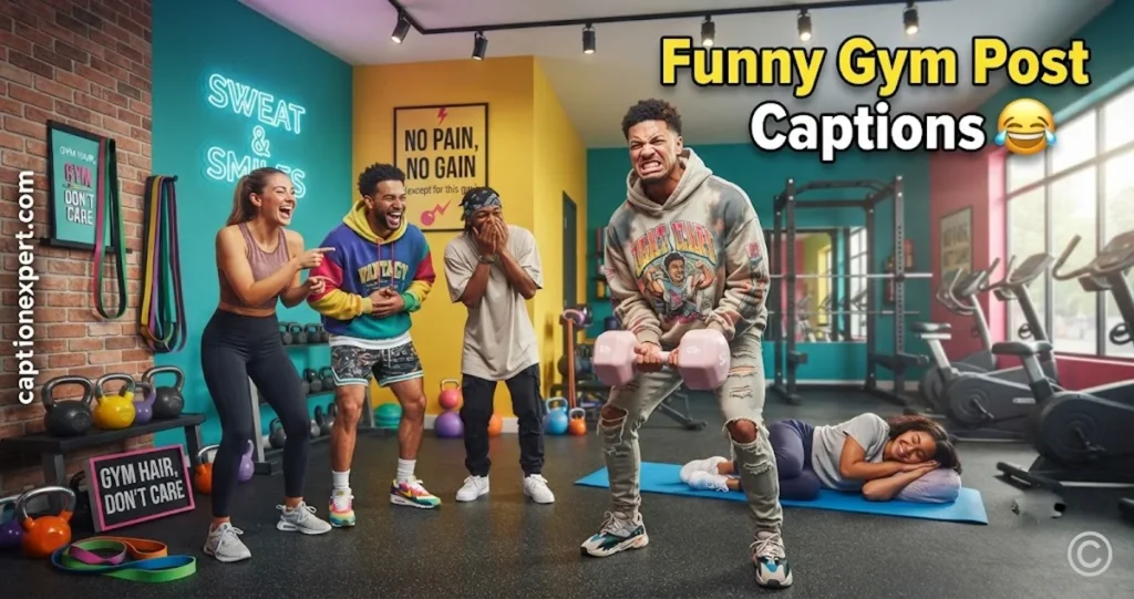  Funny Gym Post Captions 