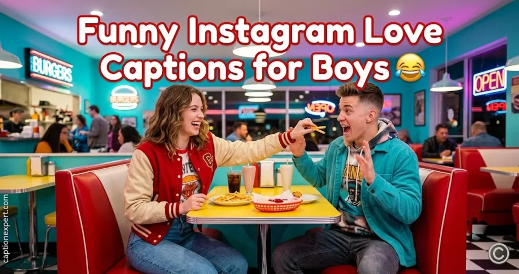 Funny Instagram Love Captions for Boys 