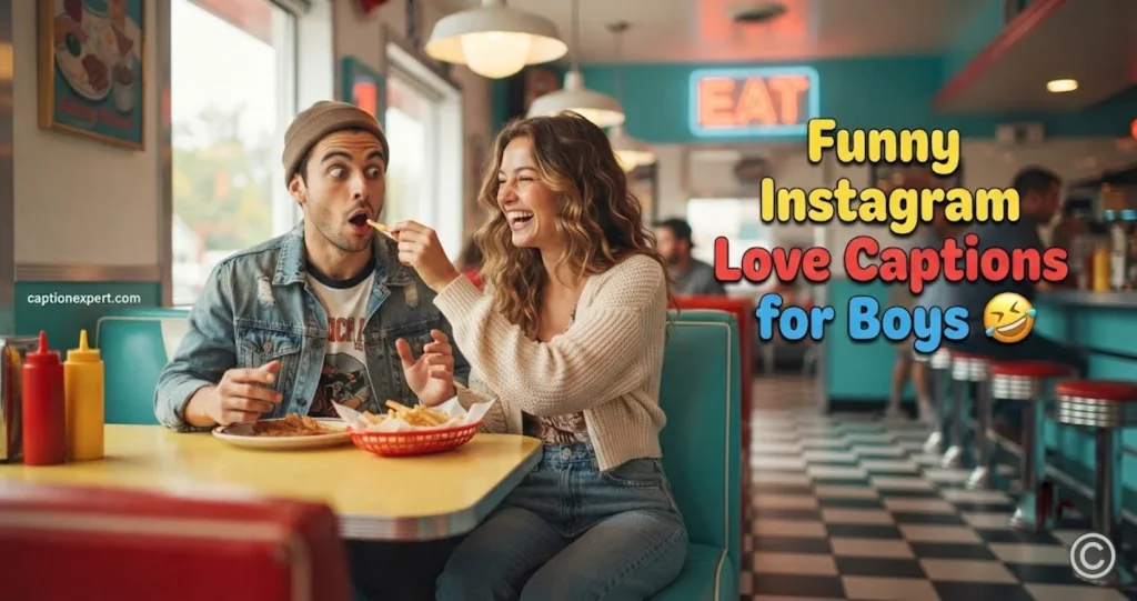 Funny Instagram Love Captions for Boys