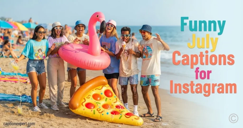Funny July Captions for Instagram 