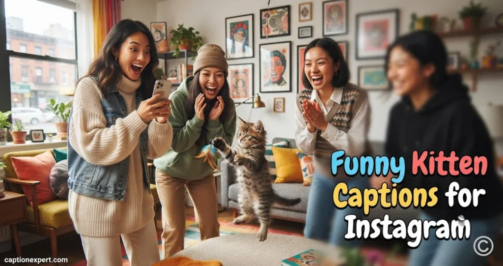 Funny Kitten Captions for Instagram
