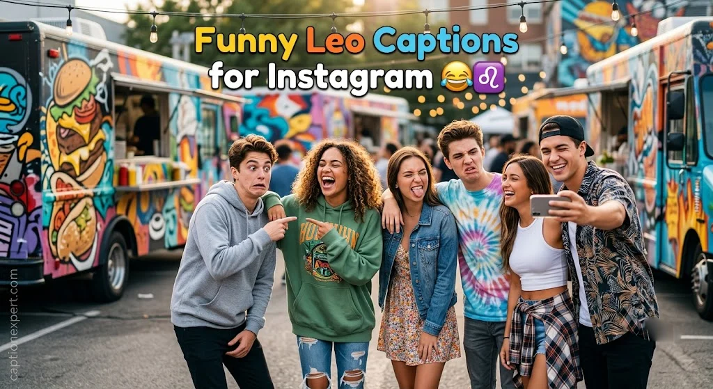 Funny Leo Captions for Instagram